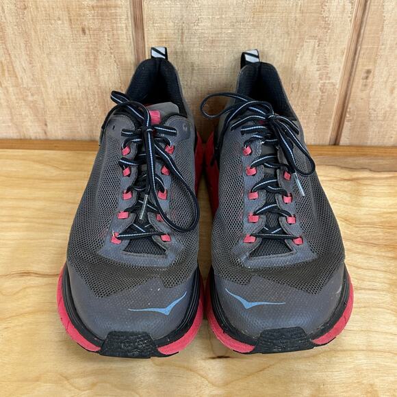 HOKA One One Challenger ATR 4 Women’s Trail Running Shoes Black Azalea Size 9.5 - Picture 2 of 8